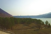Енисей. Долина перед Красноярской ГЭС.